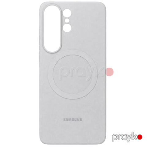 Samsung Galaxy S26 Ultra Silicone Magnet Gray — Bakı