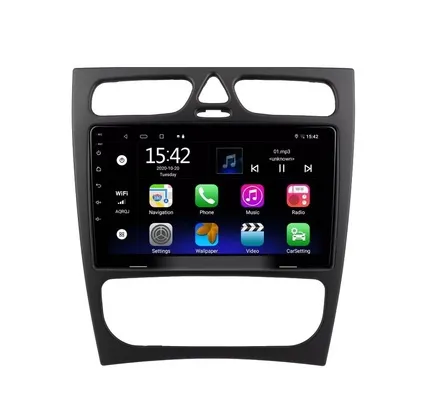 Android monitor Kıng Cool Mercedes W203 2000-2006 — Bakı