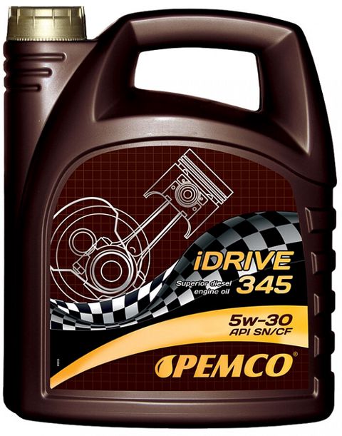Mühərrik yağı Pemco Idrive 345 SAE 5W-30 5L Special — Bakı