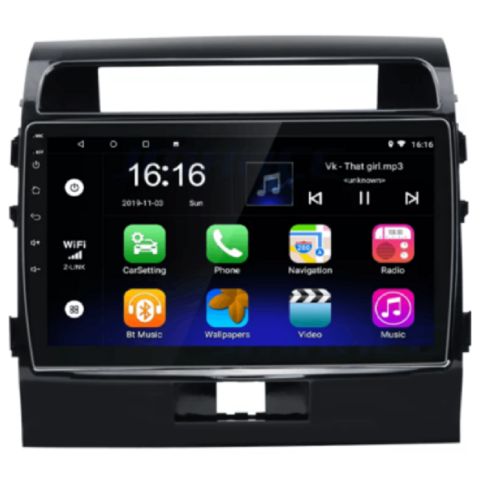 Avtomobil üçün monitor Android King Cool TS7 2/32 GB & Carplay For Toyota Land Cruiser 2007-2015