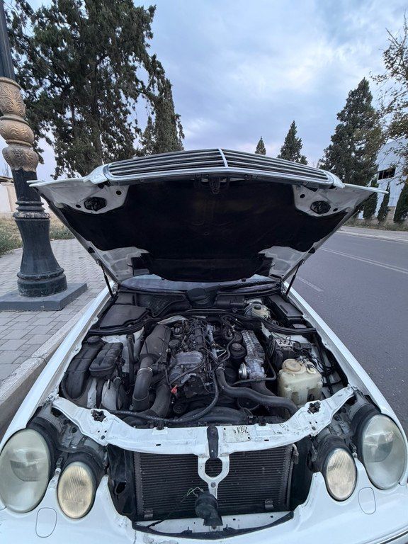 Mercedes E 220, 2.2 L, 2001 il, 372 000 km — Avtomobillər, Gəncə (9)
