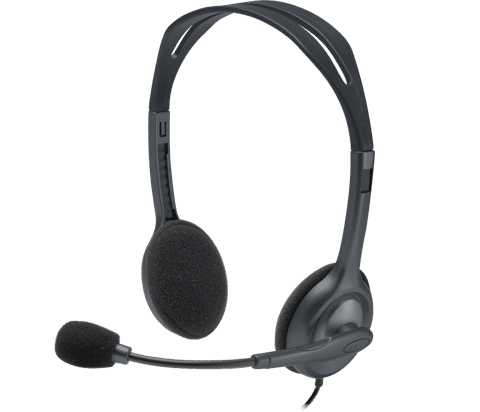 Qulaqlıq Logıtech Stereo Headset H111 – Emea - One Plug — Bakı