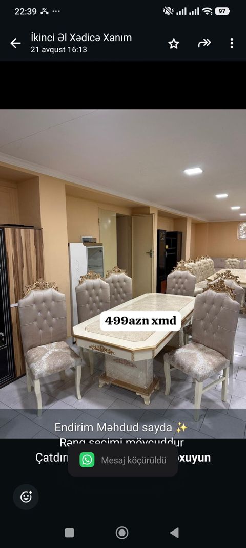 Endirim Məhdud sayda Rəng seçimi mövcuddur Çatdırılma pulsuz — Bakı