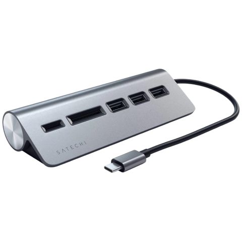 USB Hub Satechi USB Type-C St-tchcrm Space Grey — Bakı
