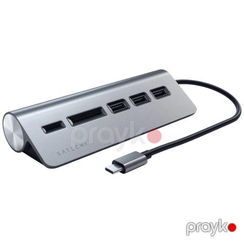 USB Hub Satechi USB Type-C St-tchcrm Space Grey — Bakı
