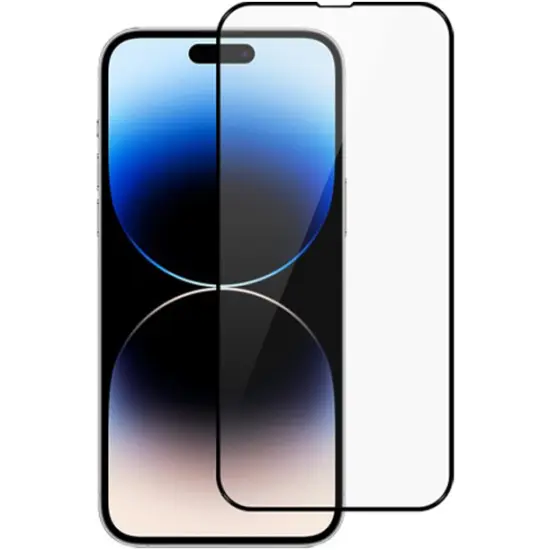 IPhone 14 5D Sticker Black Glass — Bakı