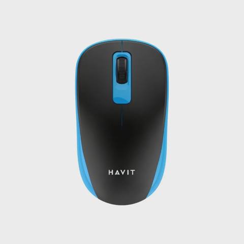 Simsiz kompüter siçanı Havıt MS626GT Black+Blue — Baku Electronics — Computers & Laptops