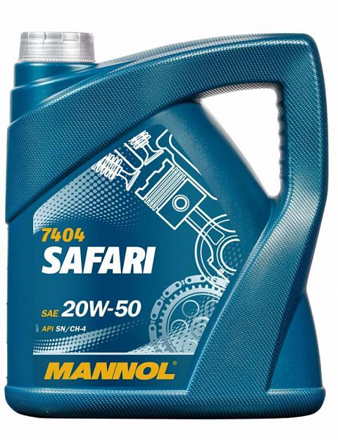 Mühərrik yağı Mannol Safari SAE 20W-50 4L Special — Bakı