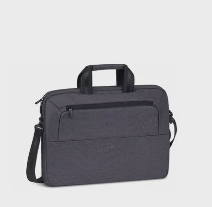 Notbuk üçün su keçirməyən çanta Rıvacase 7730 black Laptop shoulder bag 15.6" / 6 — Laptop Accessories