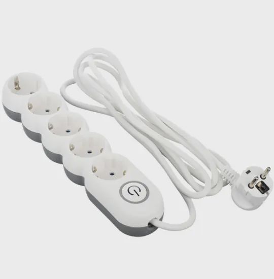 2E Power Socket 5 (2E-U05VESM3W) White — Rozlər, fişləri və keçicilər, Bakı