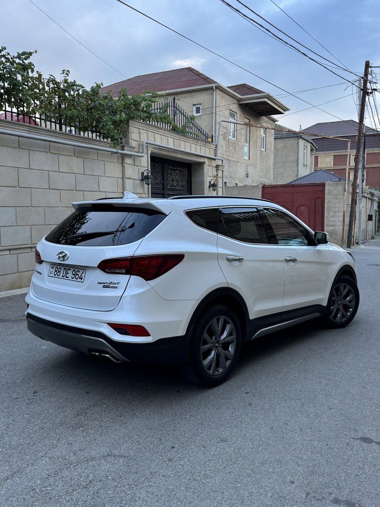 Hyundai Santa Fe, 2.0 L, 2017 il, 194 000 km — Avtomobillər, Bakı (2)