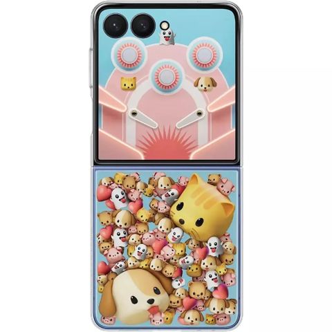 Samsung Galaxy Z Flip7 Flipsuit EF-ZF766CTEGRU Clear — Bakı
