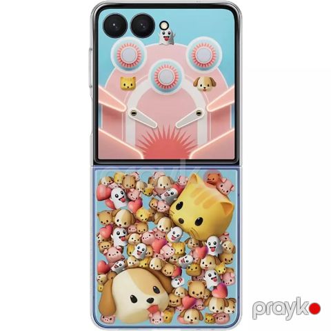Samsung Galaxy Z Flip7 Flipsuit EF-ZF766CTEGRU Clear — Bakı
