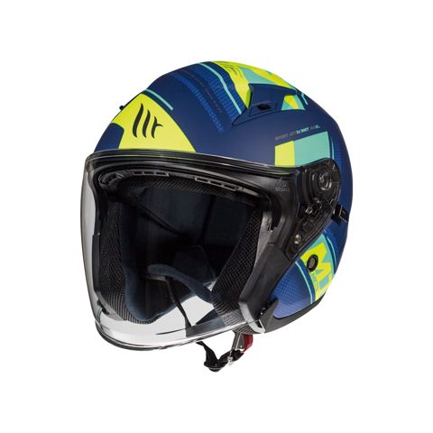 Dəbilqə mt helmets avenue sv sıdeway J3 matt fluor yellow m — Bakı