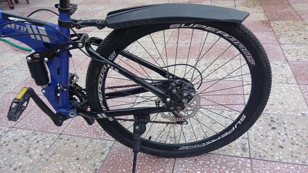 Super Bros MTB qatlanan velosiped.Ela veziyyetde.Unvan Badamdar bir — Dağ velosipedləri, Bakı (2)