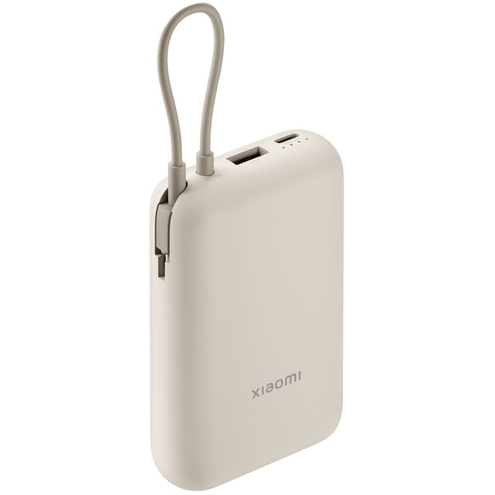 Power Bank Xiaomi 10000 mAh Integrated Cable Tan P15ZM / BHR9072GL — Powerbank-lər, Bakı (2)
