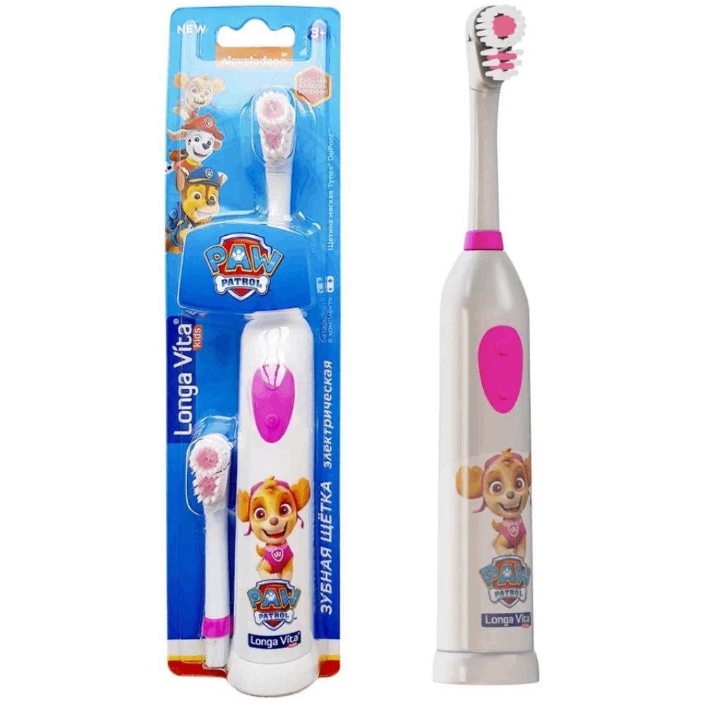 Elektrikli diş fırçası Longa Vita KAB-3 PAW Patrol Çəhrayı — Mallar, Bakı (3)