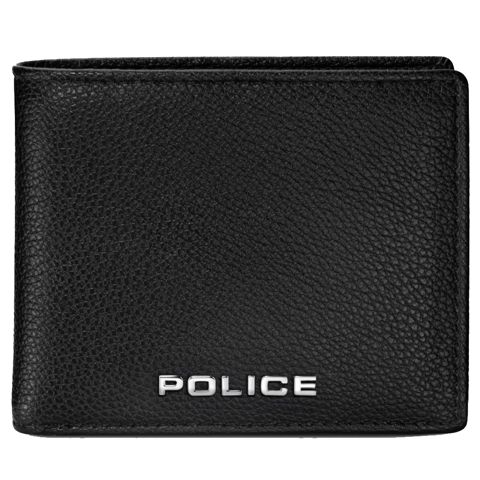 Pul kisəsi Police Plain Vegan Lthr Long Walt in 110X90MM PELGW0002202 Black — Bakı