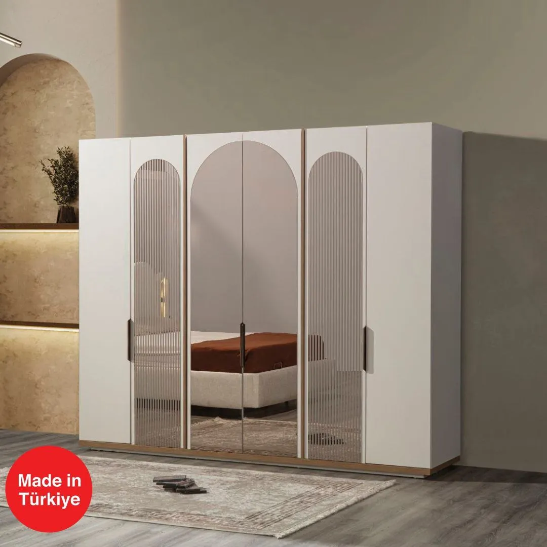 Dolab odunchu Solid 265x225x65 sm, 6 qapılı, Aytaşı (AK047110) — Bakı
