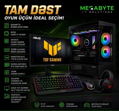 Gaming PC Mega-029 — Bakı