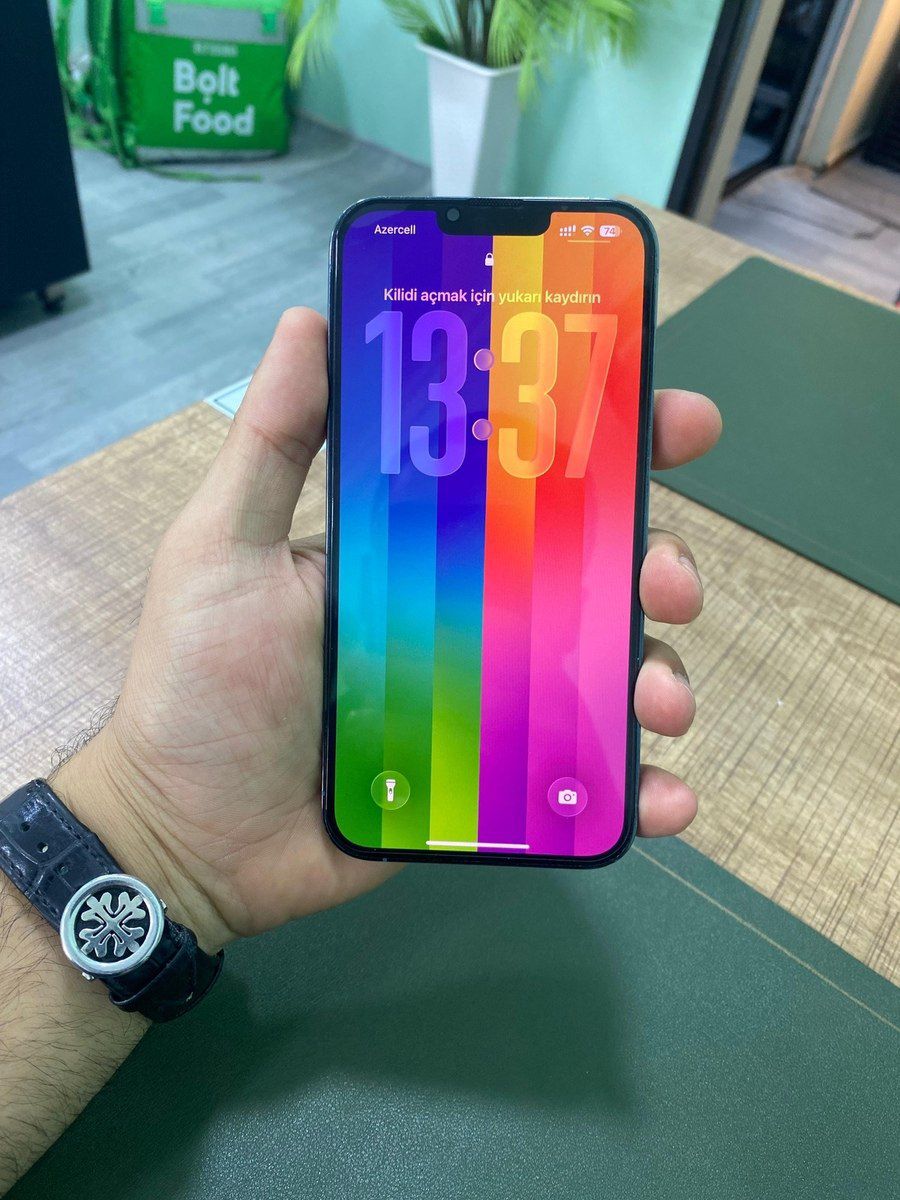 Apple iPhone 13 Pro Max Sierra Blue 128GB/6GB — Smartfonlar, Bakı (5)