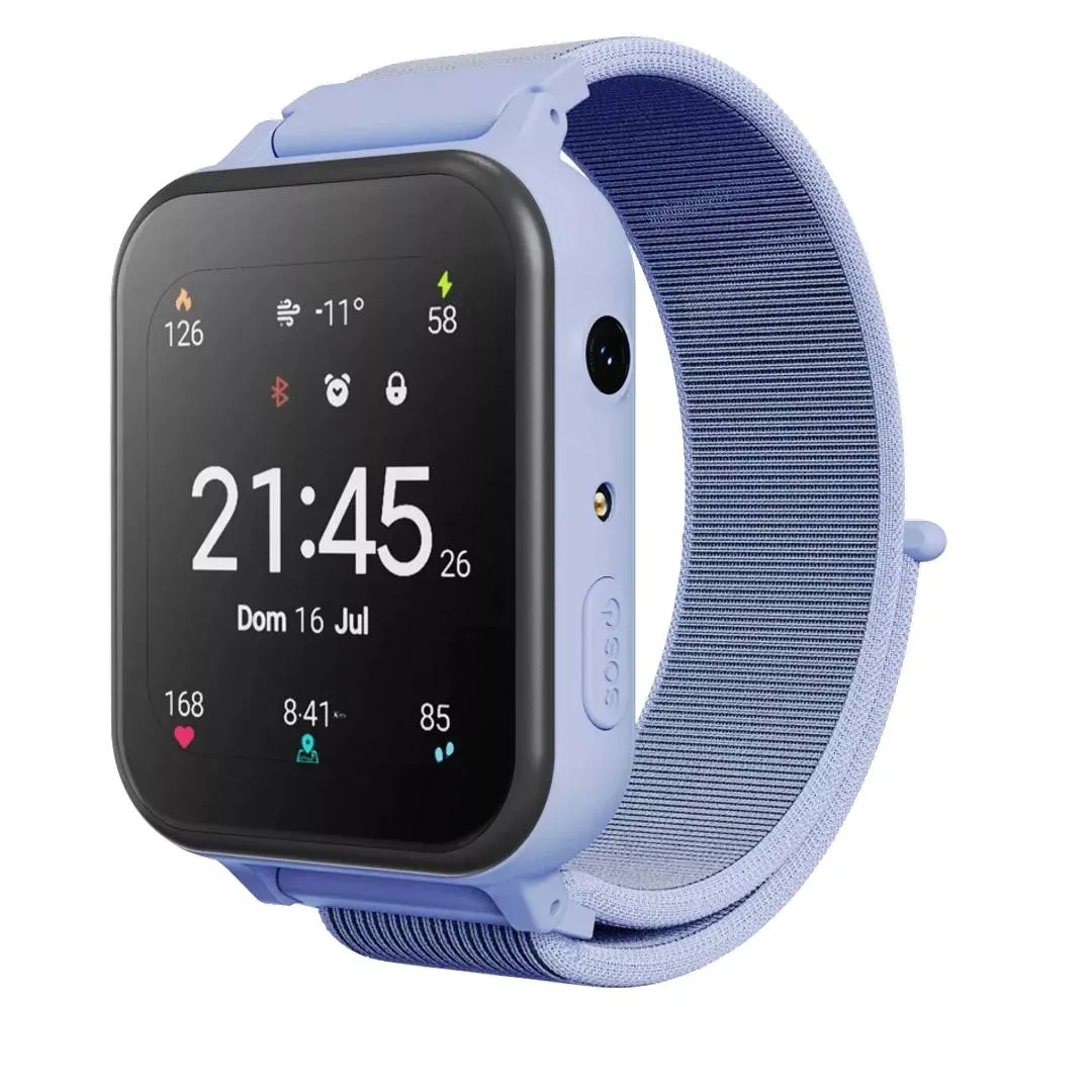 Uşaqlar üçün smart saat Canyon Alfie KW-37 MP3 Study&Game Blue (CNE-KW37BL) — Bakı