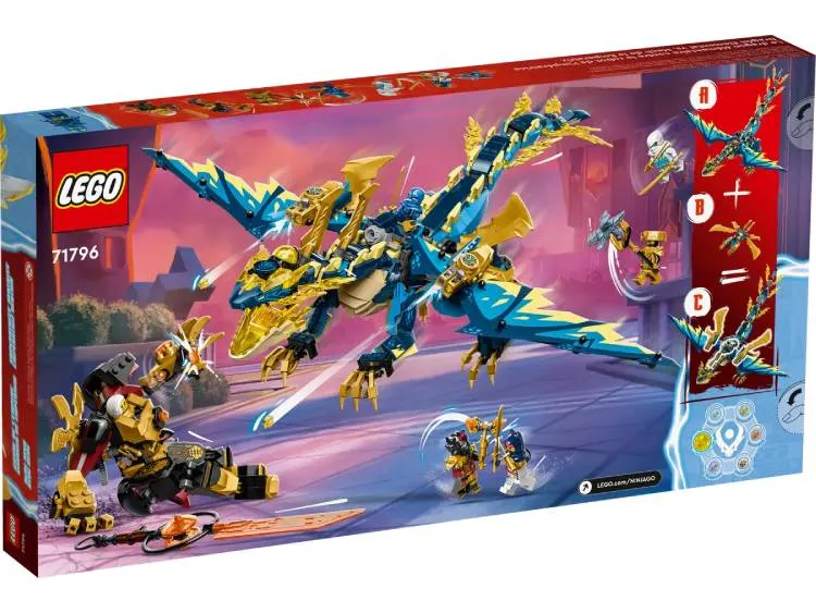 Konstruktor Lego Ninjago Elemental Dragon vs. The Empress Mech (71796) — Bakı