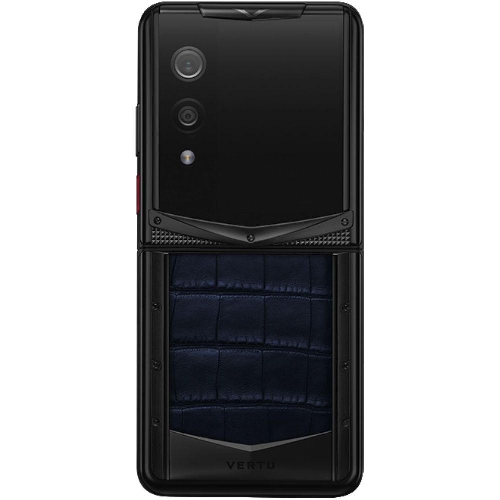 Vertu Quantum Flip Alligator 16 GB / 1 TB Navy Blue — Smartfonlar, Bakı (3)