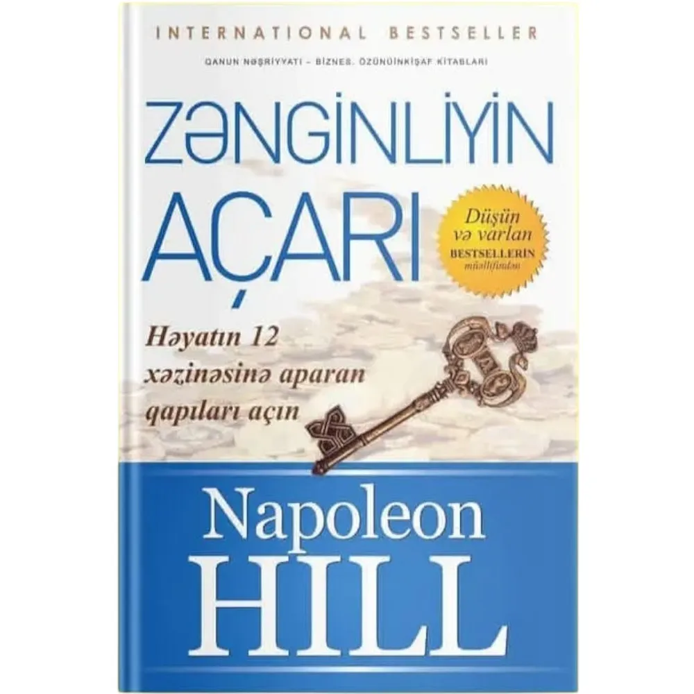 Kitab Zənginliyin açarı - Napoleon Hill — Bakı