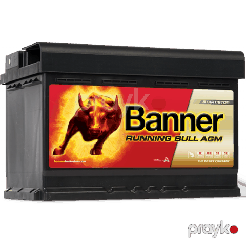 Banner Running Bull 70Ah AGM 57001 — Bakı