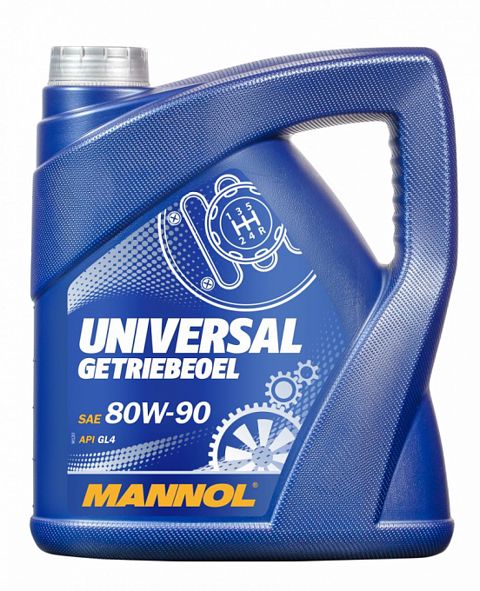 Sürətlər qutusu üçün yağ Mannol Universal Getriebeoel SAE 80W-90 4L Special — Bakı