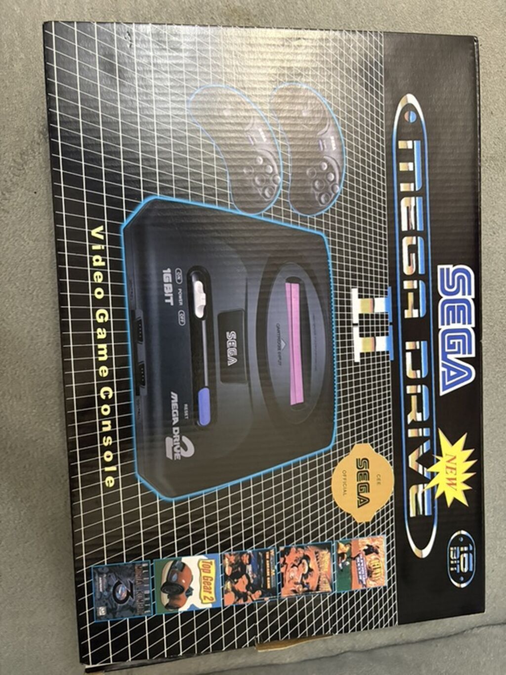 Sega Mega Drive II 16-bit video oyun konsolu Tezedi hec istivade — Elektronika, Bakı (2)
