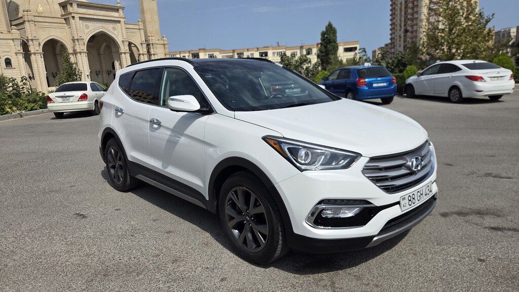 Hyundai Santa Fe, 2.0 L, 2017 il, 79 000 km — Avtomobillər, Bakı (2)