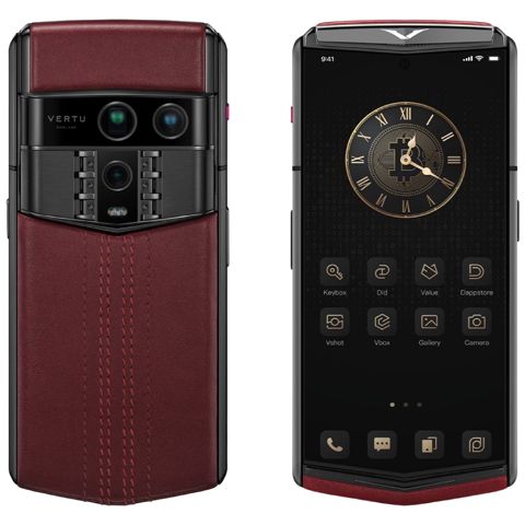 Vertu Agent Q 16 GB / 1 TB Black, Wine Red