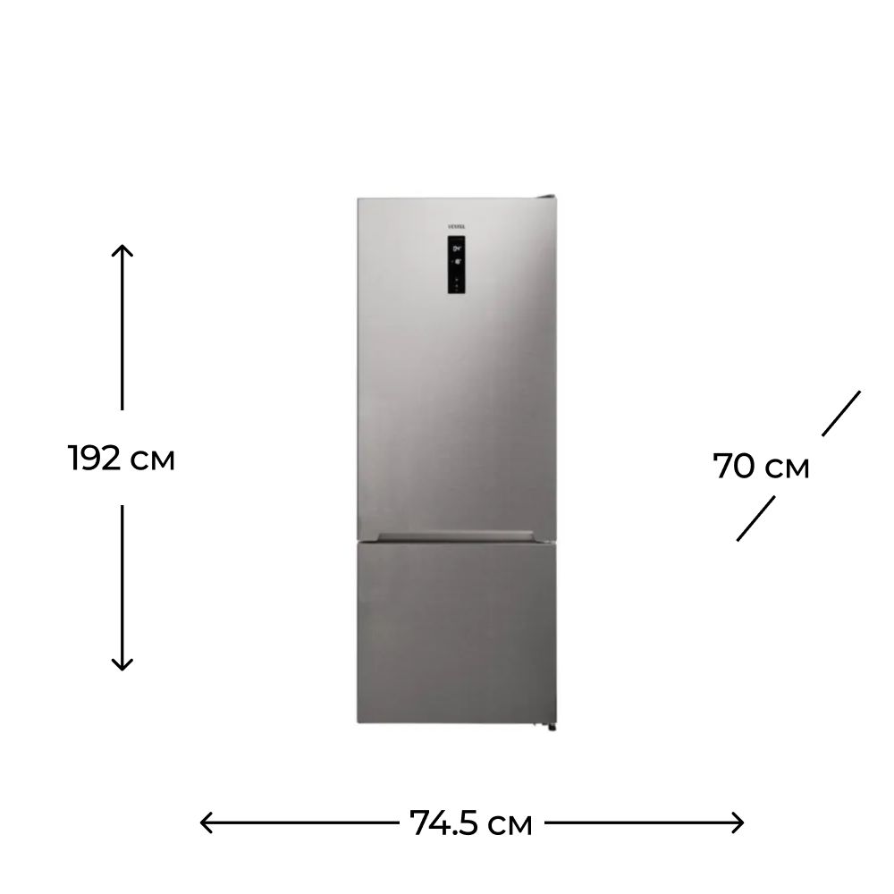 Soyuducu Vestel NFC70480A22 EX VM Wi-Fi — Soyuducular, Bakı (3)