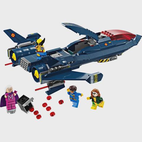 Konstruktor Lego Marvel X-Men X-Jet (76281) — Yapı oyuncakları