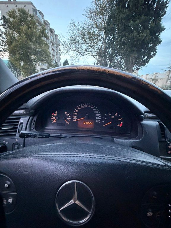 Mercedes E 220, 2.2 L, 2001 il, 372 000 km — Avtomobillər, Gəncə (12)