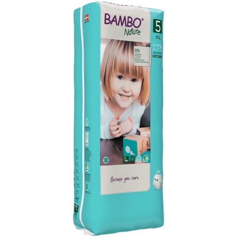 Uşaqlar üçün tuman bezləri Bambo Nature 5 38 ədəd 100002135550 — Bakı
