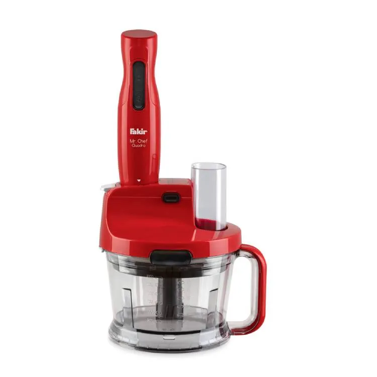Blender Fakir Mr.chef SET- Rouge — Blenders, choppers, and mixers