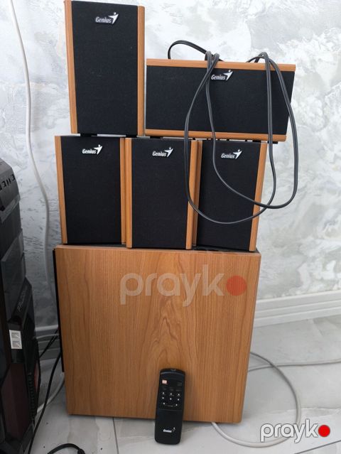 Original Genius ev kinoteatrı üçün 5.1 akustik sistem cox gozel ses — Xırdalan