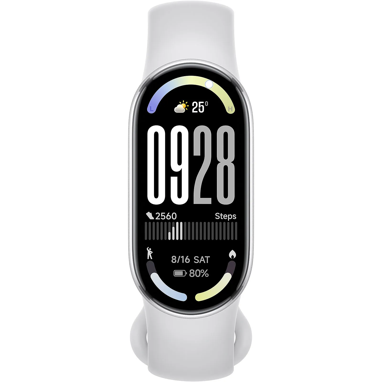 Smart saat Xiaomi Band 10 Glacier Silver (M2459B1) - BHR07PSGL — Bakı