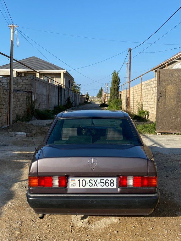 Mercedes 190, 1.8 L, 1991 il, 569 158 km — Avtomobillər, Bakı (2)
