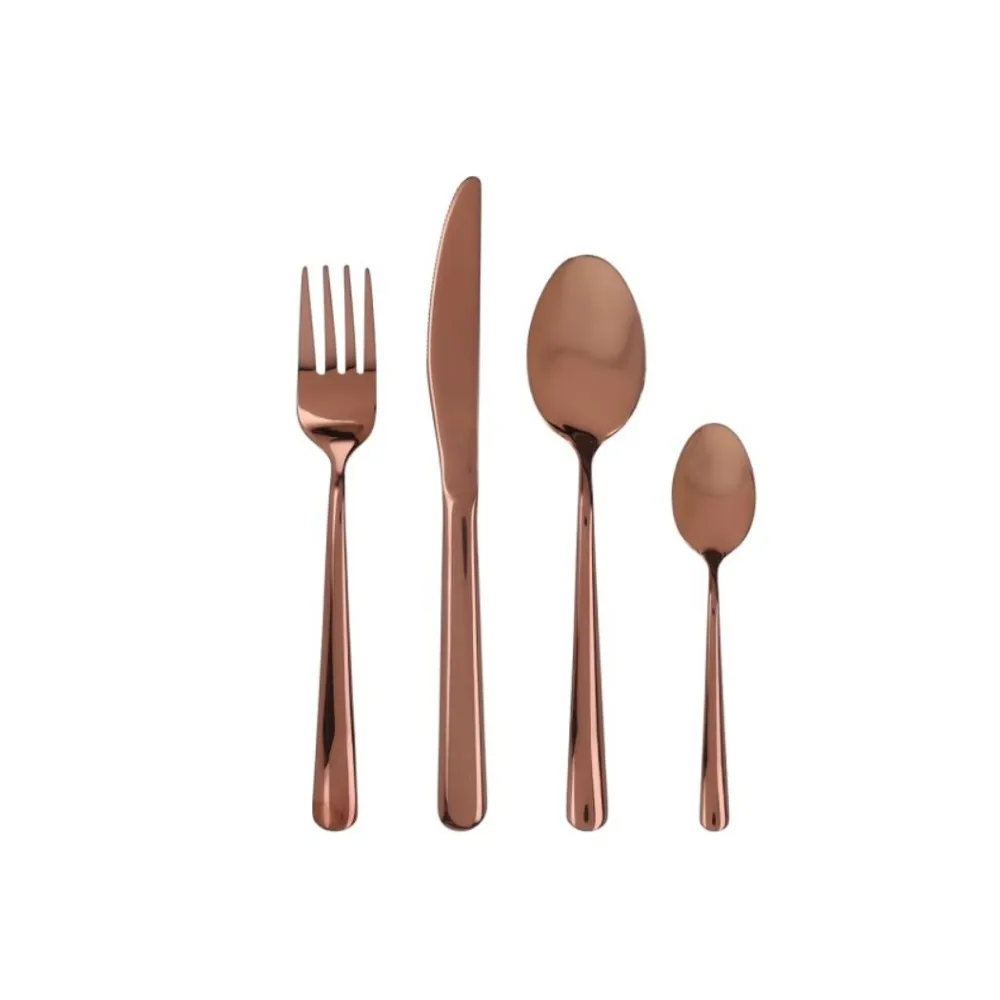 Çəngəl bıçaq dəsti Tognana Antony Elements, 24 parça / 6 nəfərlik, Copper Mirror (R7799246278) — Bakı
