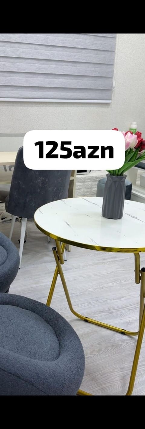 125 manat stulu qabagindaki masa unvan: Bine Besti 7303 E — Bakı