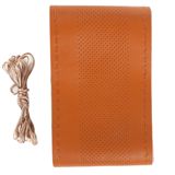 Sükan üçün örtük Nurmani 38 sm Half Hole Style Brown — Оплетки и чехлы на руль