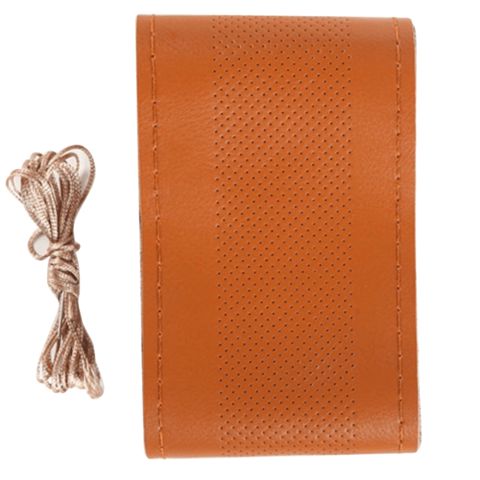 Sükan üçün örtük Nurmani 38 sm Half Hole Style Brown — Bakı