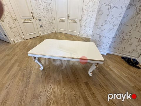 Düz masa, Açılmayan, Təkərsiz, Parlaq laminat, Zəmanətsiz — Bakı