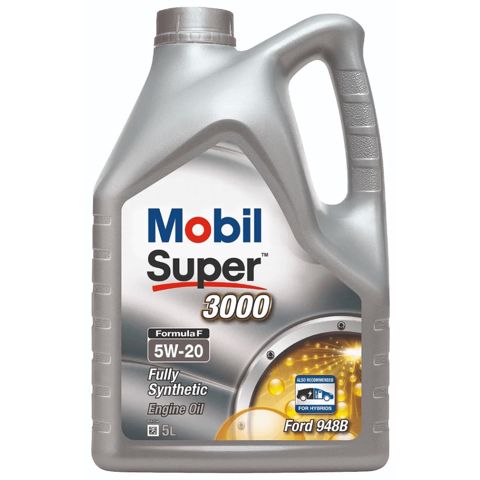 Mühərrik yağı Mobil Super 3000 Formula F GSP 5W20 5 lt — Bakı