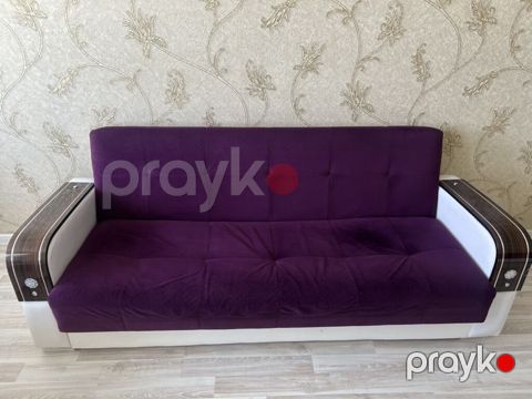 Divan, İşlənmiş, Açılan, Bazalı, Vеlur parça — Bakı