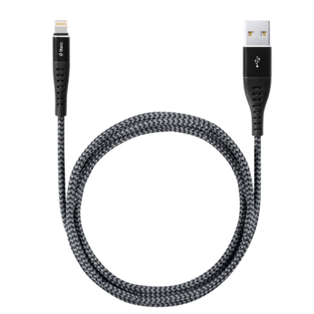 Naqil Ttec USB Type-A to Lightning 1.5 m 2DKX01LS Black — Mallar, Bakı (2)